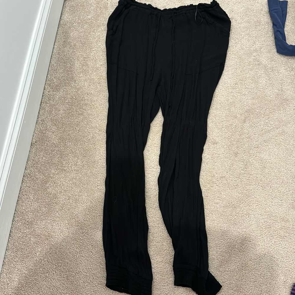 Black Lacey see through Pants